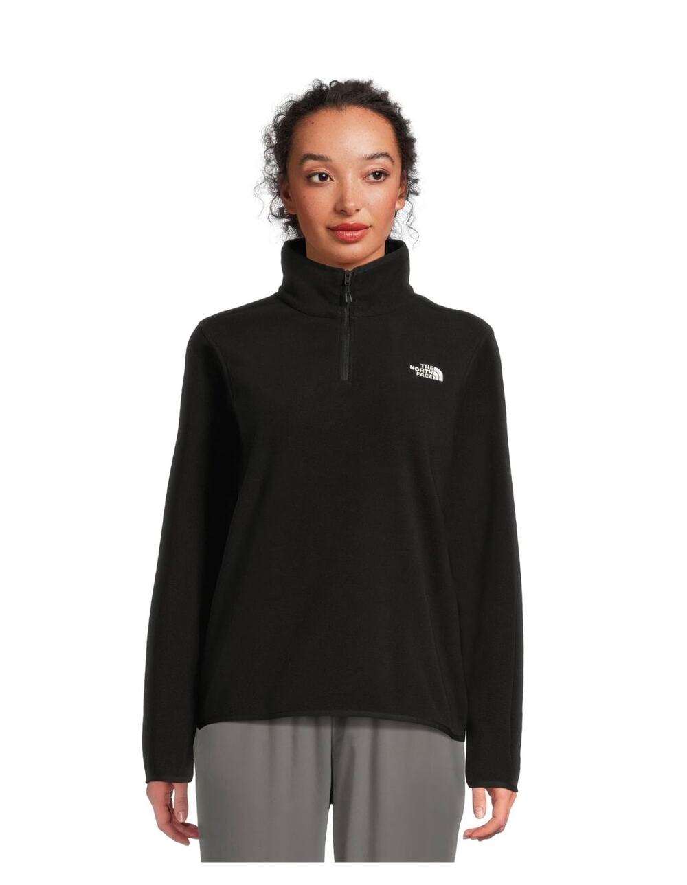 The North Face Glacier Fleece ¼ Zip Jacket Outdoor Size Small Unisex Warm Winter